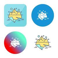 Iceberg Vector Icon
