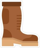 Autumn Boots Vector Icon