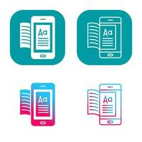 Ebook Vector Icon