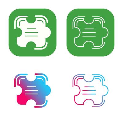 Puzzle Vector Icon