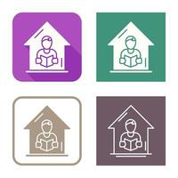 Home Learning Vector Icon