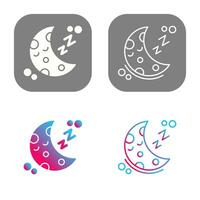 Sleeping Vector Icon