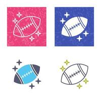 icono de vector de rugby