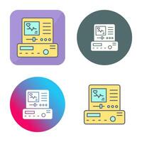 Electrocardiogram Vector Icon