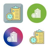 Time Management Vector Icon