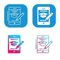 Online Course Vector Icon