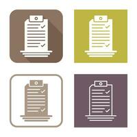 Check List Vector Icon