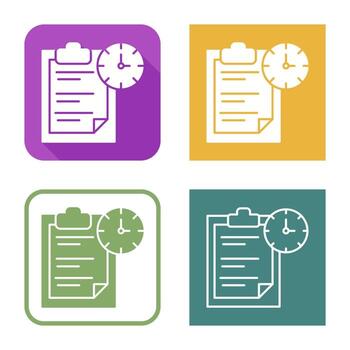 Task Management Vector Icon