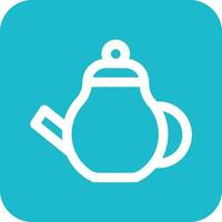 Tea Pot Vector Icon