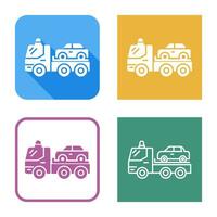 Tow Truck Vector Icon