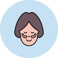 Dark Circles Vector Icon