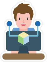 Software Developer Vector Icon