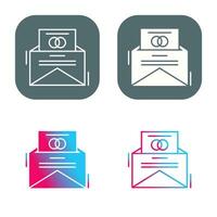 Invitation Card Vector Icon