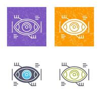 Eye Recongnition Vector Icon