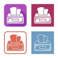 Tissue Box Vector Icon