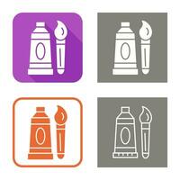 Oil Paint Vector Icon