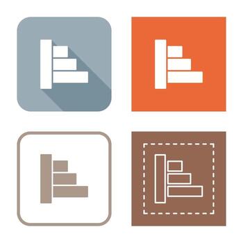 Object Alignment Vector Icon