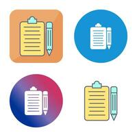 Clipboard Vector Icon