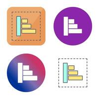 Object Alignment Vector Icon