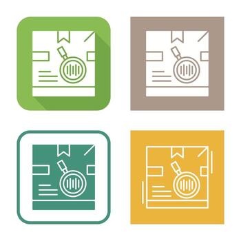 Tracking Code Vector Icon