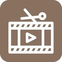 Film Editing Vector Icon