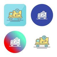 Delivery Truck Vector Icon