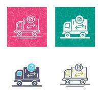 Delivery Truck Vector Icon