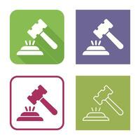 Gavel Vector Icon