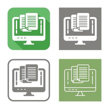 Paste Vector Icon