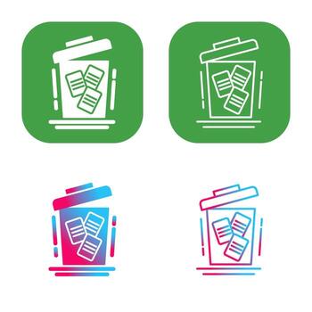 eliminar icono de vector