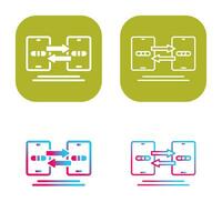 Data Synchronization Vector Icon