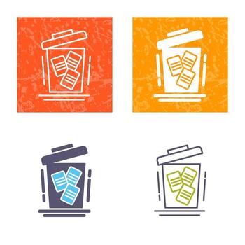 eliminar icono de vector