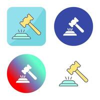 Gavel Vector Icon