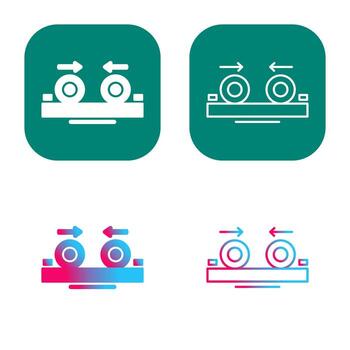 icono de vector de colisión