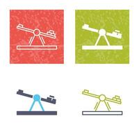 Seesaw Vector Icon