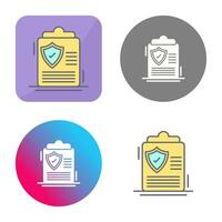 Protection Policy Vector Icon