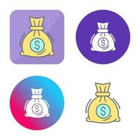 Money Bag Vector Icon