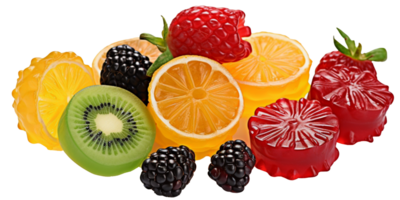 jelly mixfruit gummy png