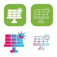 Solar Energy Vector Icon