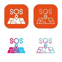 Sos Vector Icon