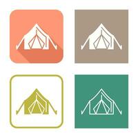 Tent Vector Icon