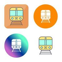 icono de vector de tren