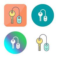 Room key Vector Icon