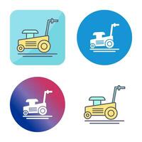 Lawn Mower Vector Icon