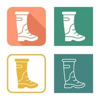 Rain Boots Vector Icon