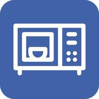 Microwave Oven Vector Icon