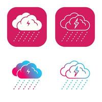 Rainy Day Vector Icon