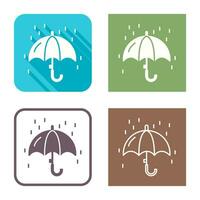 Raining Vector Icon