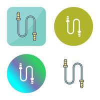 Jumping Rope Vector Icon