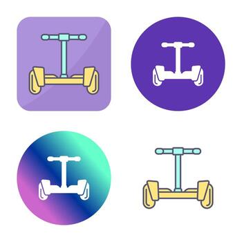 icono de vector de hoverboard